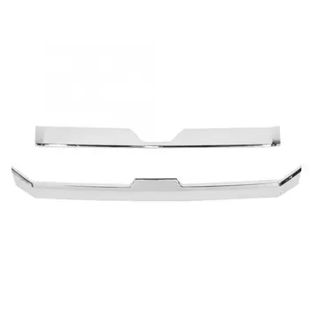 

Brand New High Quality 2pcs Silver ABS Car Grille Trim Stripe Fits for Toyota HiAce 2019 Auto Decoration Accessory