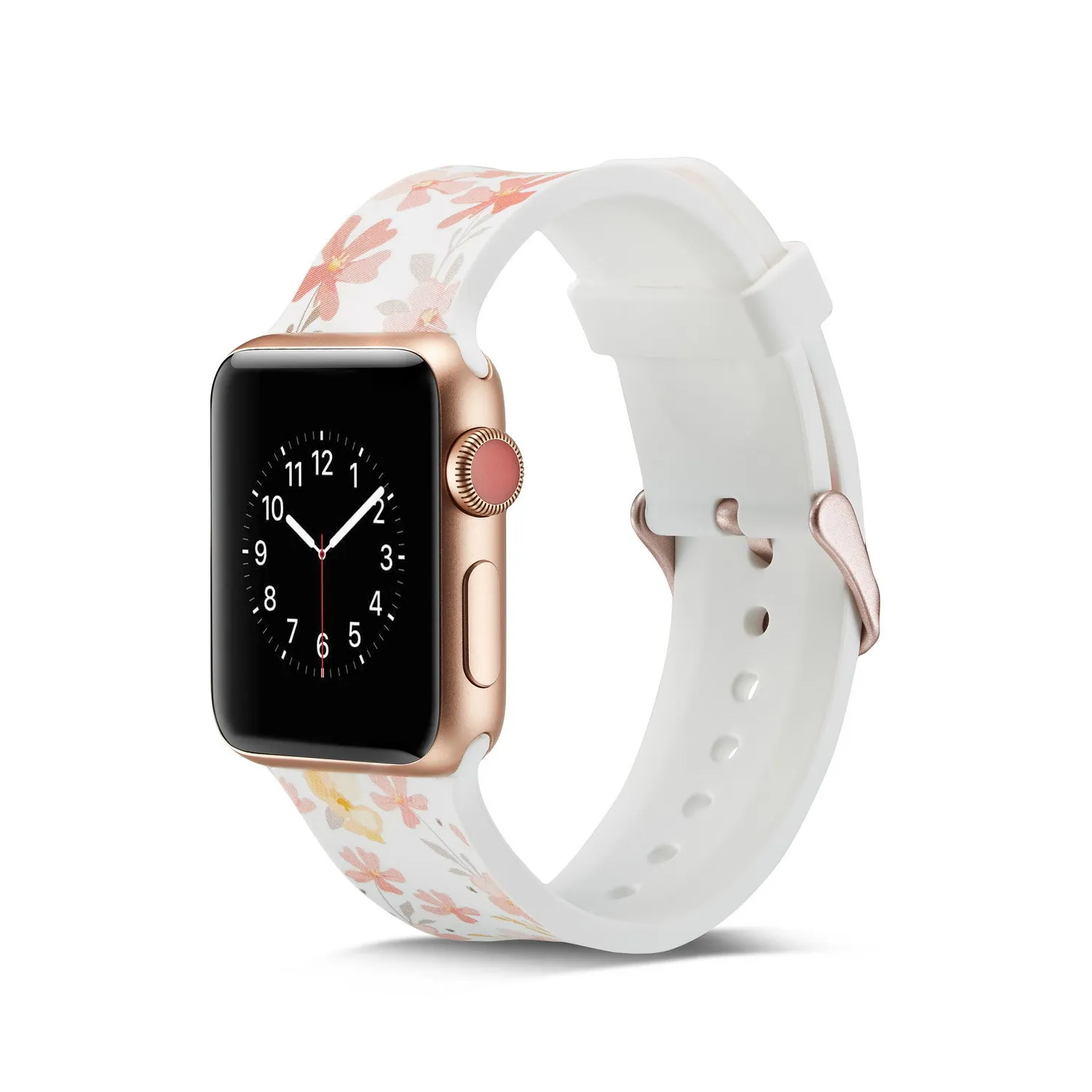 Apple силиконовый ремешок для часов для Iwatch ремешок 42 мм 44 мм браслет ремешок для часов аpple 38 мм 40 мм адаптер Iwatch 4/3/2/1