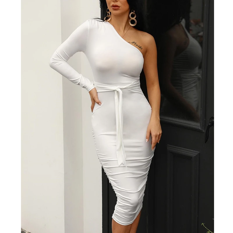 New Fashion 2020 Women White Slim Fit 