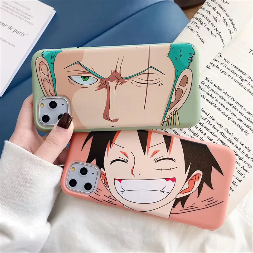Горячая цельная Обезьяна D. Мягкий силиконовый чехол Luffy Roronoa zora для iphone 6 6S 11 Pro 7 plus