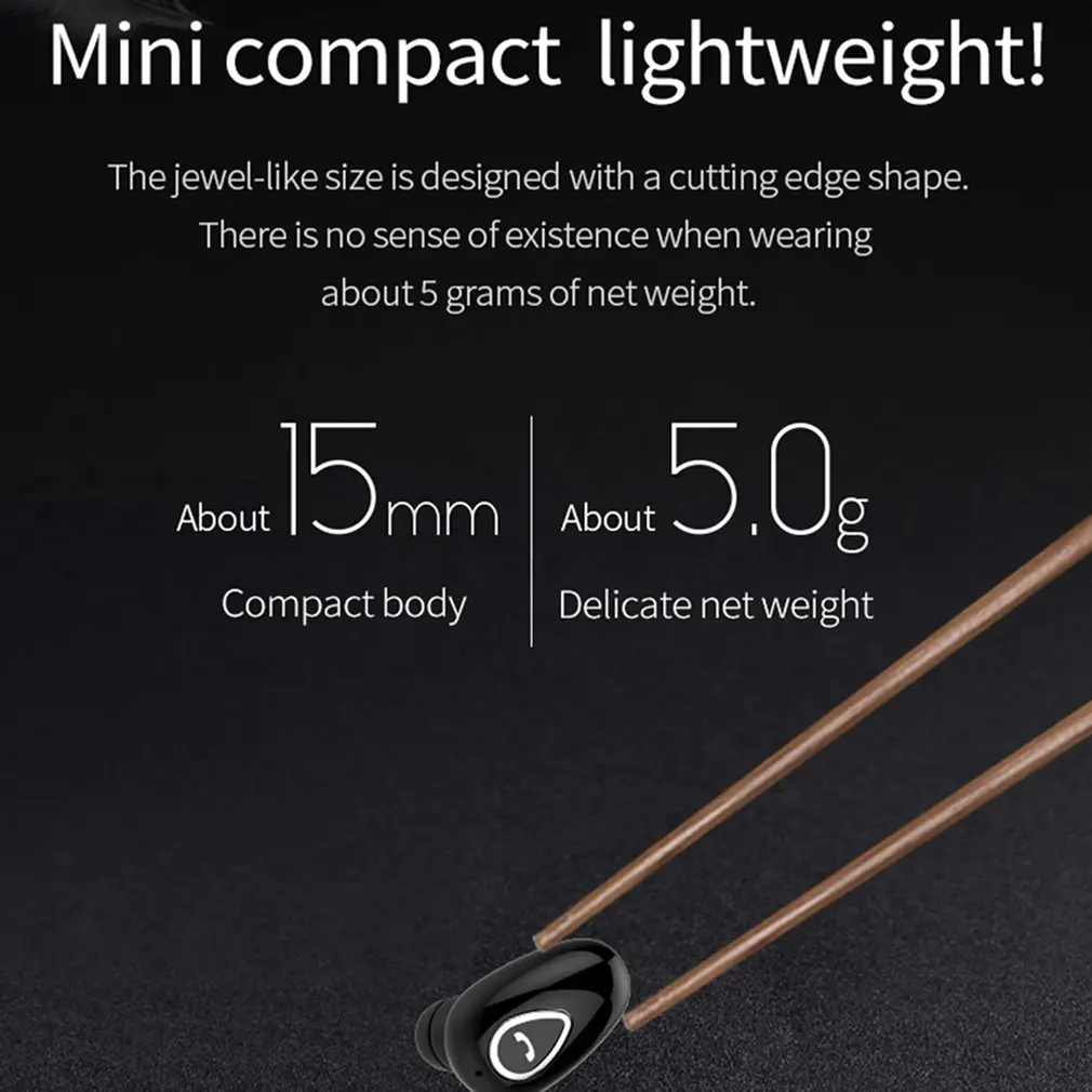 YX01 Мини Bluetooth 4,1 наушники стерео наушники-вкладыши мини наушники разговора одиночные наушники спортивные наушники