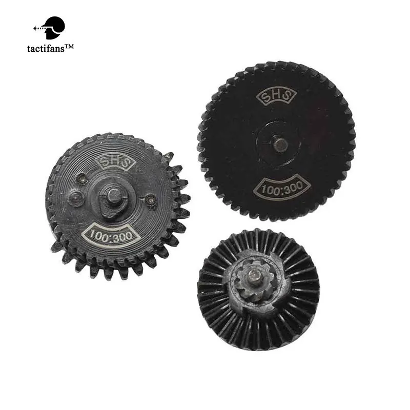 TACTIFANS SHS13: 1 16:1 18:1 32: 1 100:200 100:300 Высокая Скорость Шестерни Набор для Ver.2/3 AEG/отлив Airsoft Шестерни коробка задержки сектор зажим