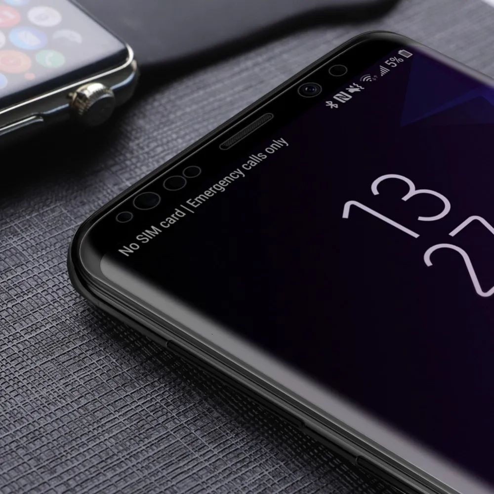 Цена Для samsung Galaxy Note 9 Tempered Стекло NILLKIN DS + Max 3D с закругленными углами и полным клей Экран протектор для samsung Galaxy Note 8 S9 плюс