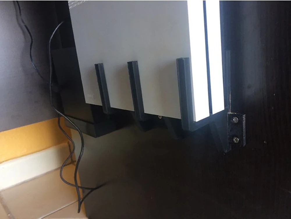 Настенный опорный держатель для Xbox One S 3D принты сильная несущая способность