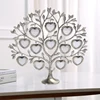 Rhinestone Family Tree Photo Frame Tree Shape Frame Picture Frames  Christmas Gift Creative Home Souvenir 12 Pic 1.5x1.5 inch ► Photo 3/6