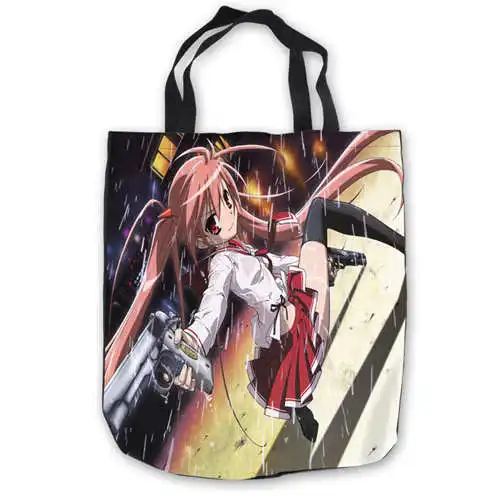 

Custom Canvas hidan-no-aria-wall02 (1) ToteBags Hand Bags Shopping Bag Casual Beach HandBags Foldable 180911-04-34