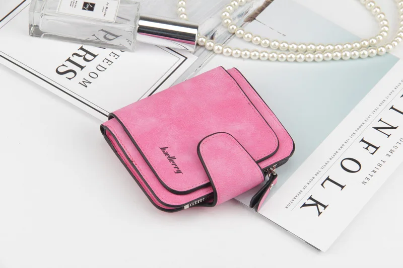 2022 New Women Wallets Free Name Engraving Small Fashion Wallets Zipper PU Leather Quality Female Purse Card Holder Wallet