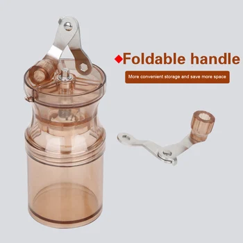 

Ceramic Burr Kitchen Tool Portable Manual Coffee Grinder Professional Pepper Easy Clean Cafe Bean Mill Hand Crank Travel Office
