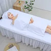 120X200 cm white classic luxury hand towel-hotel-spa-kitchenware-microfiber bath towel beauty salon towel 4
