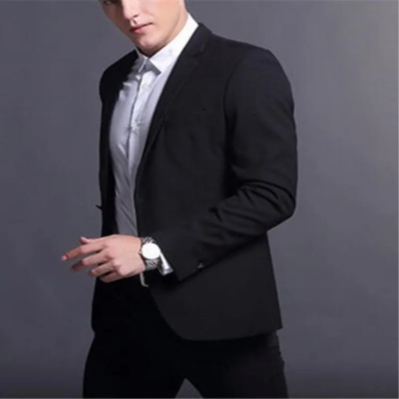 

Wedding Party Suits For Men Fashion Black Two Pieces Jacket + Pants + Tie Slim Suits For Men High Quality Latest Coat Pants 437