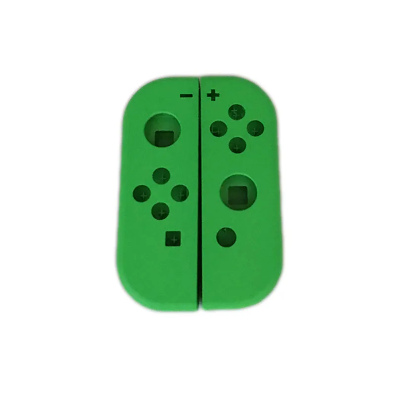 green green 20 шт. сменный чехол-накладка для nind Switch NS Joy Con для NX JoyCons, чехол-контроллер зеленого и розового цвета - Цвет: green green