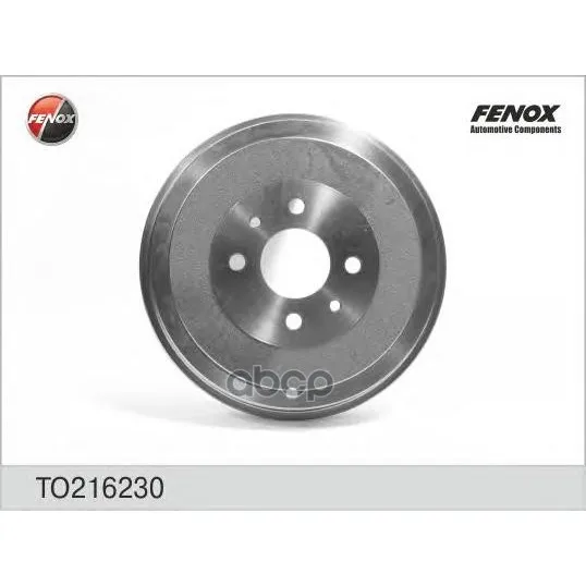 Барабан Тормозной Fiat Doblo 01-, Marea 96-, Palio 96-01 To216230 FENOX арт. TO216230