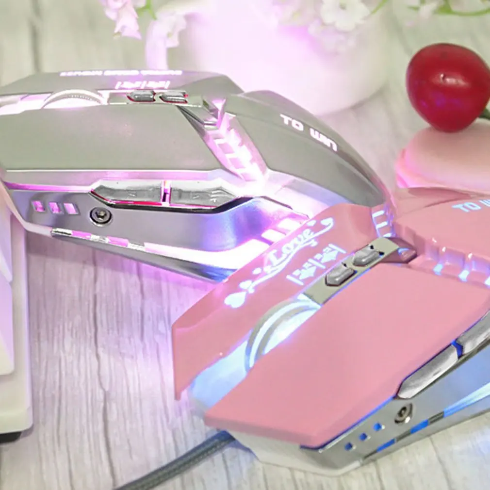 Компьютерные аксессуары мышь Usb Механическая мышь Usb Освещение мышь Rgb игровая мышь компьютерные аксессуары