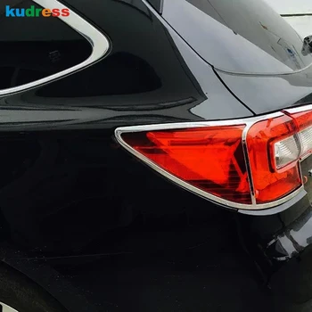 

For Subaru Outback 2015 2016 ABS Chrome Car Styling Taillight Lamp Cover Shade Frame Rear Light Protector Trims Sticker 4pcs