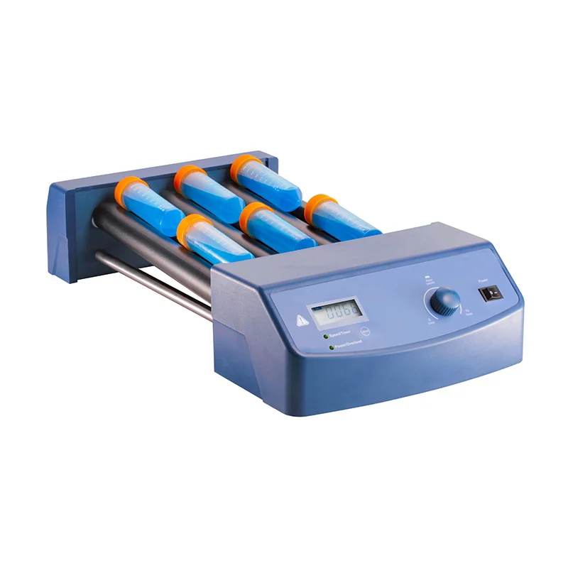 IKEME Lab Blood Roller Mixer LCD Digital Tube Roller 6 Rollers Can Place 15ml 50ml Centrifuge Tubes MX-T6-Pro/MX-T6-S