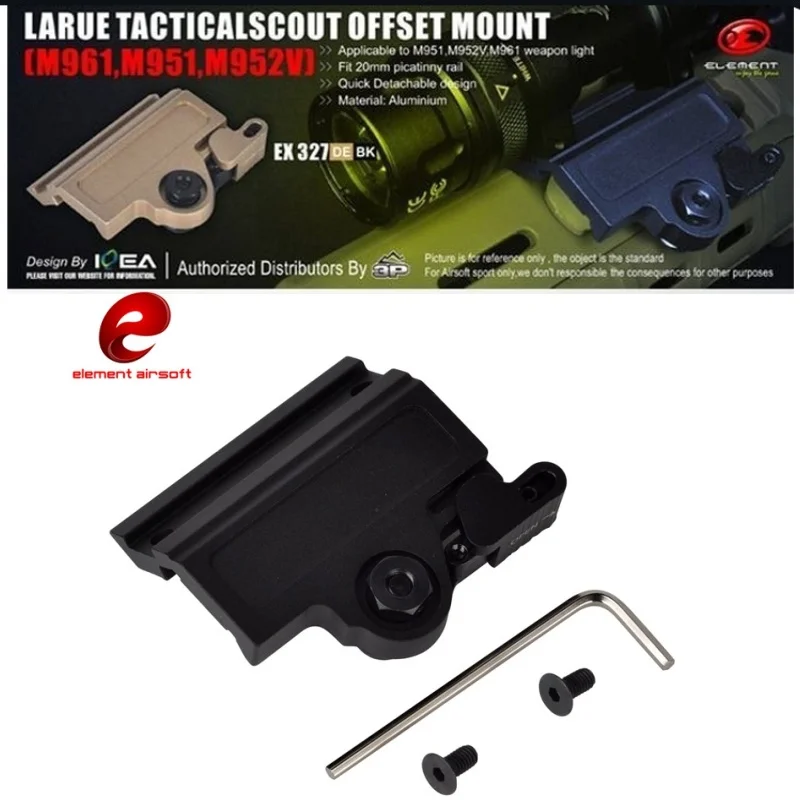 Element Airsoft тактический Скаут Крепление со смещением M951 M961 M952V пистолет вспышки