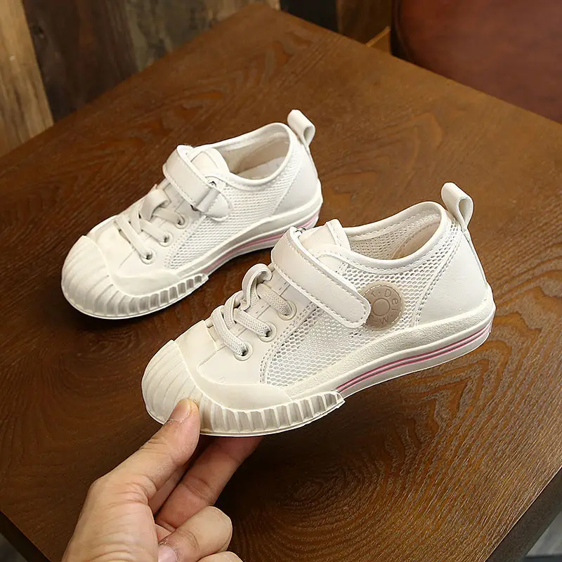 AFDSWG туфли детские для девочки кроссовки мальчик беговел детский boys shoes легкие кроссовки мальчик обувь обувь детская обувь для мальчиков обувь девочки обувь детям обувь для девочек осенняя обувь для мальчыка - Цвет: White