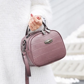 

Bags for Women 2020 Handbags Messenger Shoulder Bag Lady Women's Luxury Alligator Leather New Trend Fashion Purses Designer