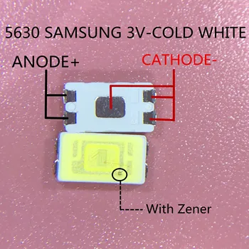 

FOR SAMSUNG LED Backlight 0.5W 3v 5630 Cool white LCD Backlight for TV TV Application SPBWH1532S1ZVC1BIB 4000PCS