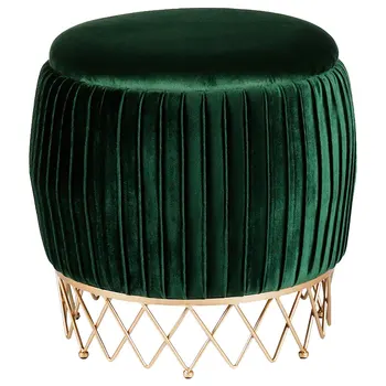 

Nordic sofa stool simple home shoe changing stool fitting room modern net red dressing stool light luxury foot stool