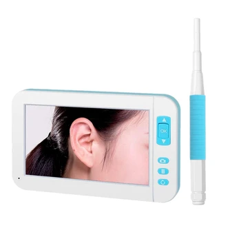 

HD 1080P Ear Endoscope 5.5mm Visual Ear Spoon Mini Check Otoscope Camera Ear Health 6Pcs LED Lights