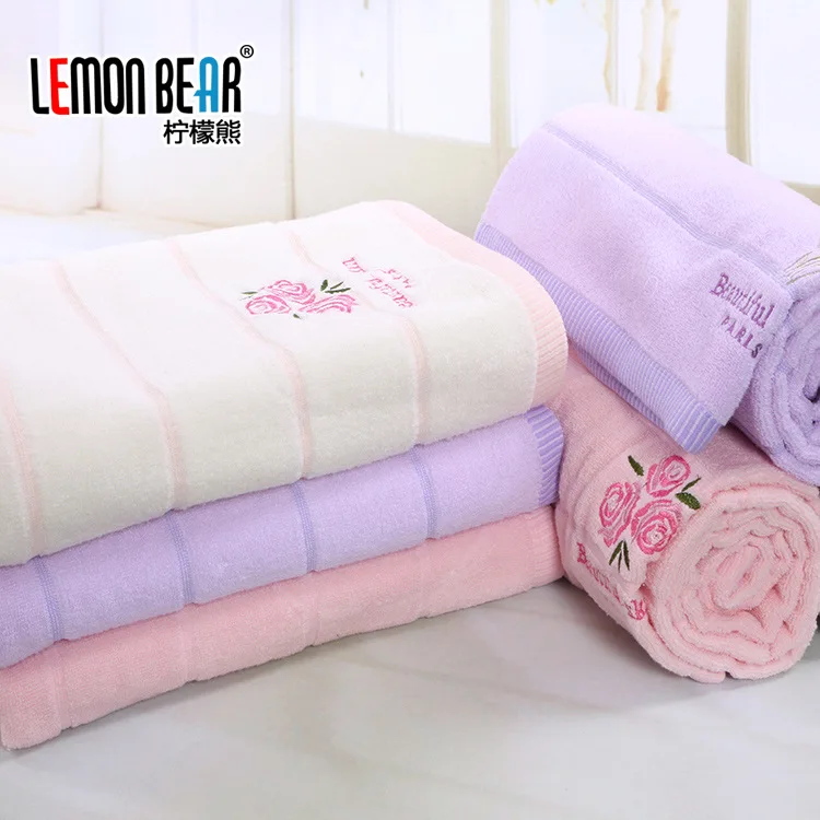 Zero Twist Lavender Rose Bath Towel High Quality Health Comfortable Skin Soft Absorbent | Спорт и развлечения