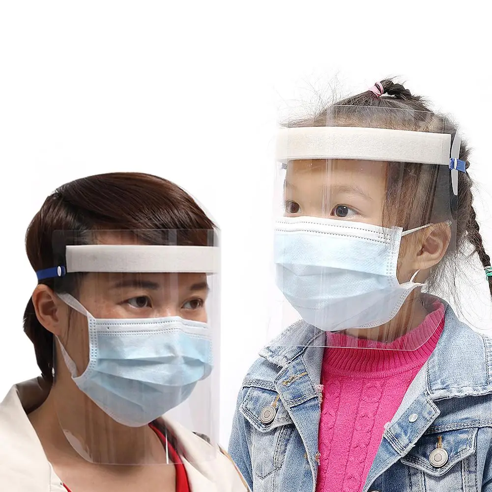 

Kids Adults Protective Anti Splash Dust-proof Full Face Cover Mask Visor Shield Anti Splash Dust-proof Full Face Cover Mask