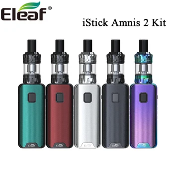 

Original Eleaf iStick Amnis 2 Kit 1100mah battery mod with GTiO Tank 3ml Atomizer fit 0.6ohm GT M coil / 1.2ohm GT Coil E-cigs