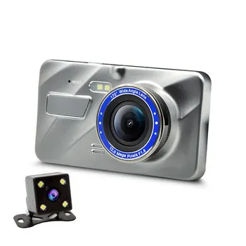 

G Sensor Dual Lens Shock Absorb High Definition Digital Video Driving Recorder 1080P Rear Front Universal Back Off Mini