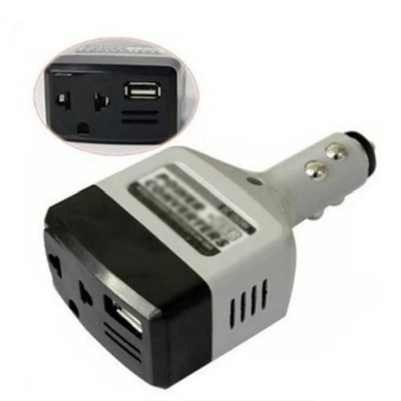 

Car Inverter Power Converter Into cigarette lighter socket Mobile USB Charger Car Phone Charging for low-power products MP3 etc
