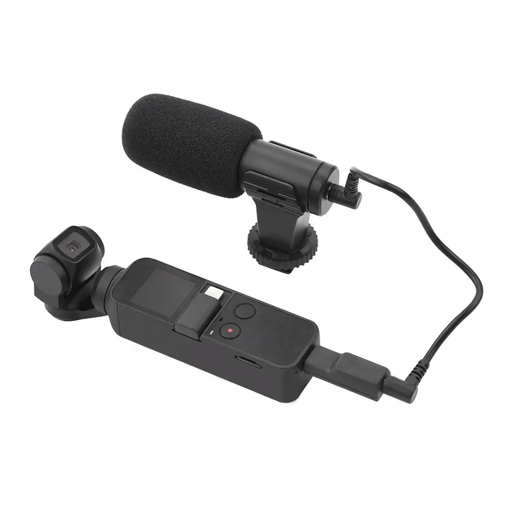 Стерео фотография камера Микрофон для Dji Osmo DSLR камера фотографический профессиональный микрофон интервью микрофон штатив