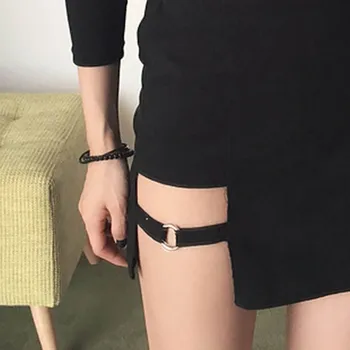

Fashion Women Mini Skirts Sexy Ring Irregular Skirt High Waist Mini Party Bag Hip Skirt Black L