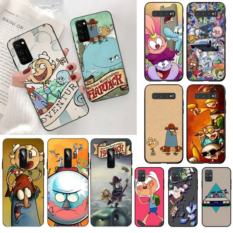 Чудесный Misadventures of Flapjack чехол для телефона Samsung S20 plus Ultra S6 S7 edge S8 S9 S10 5G lite 2020 |