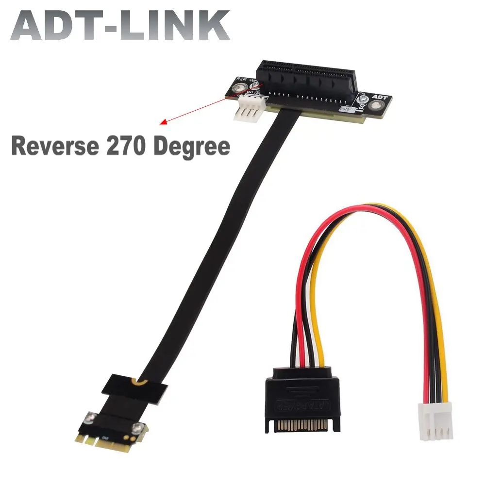 ADT-M.2 WiFi A + E Riser Extender