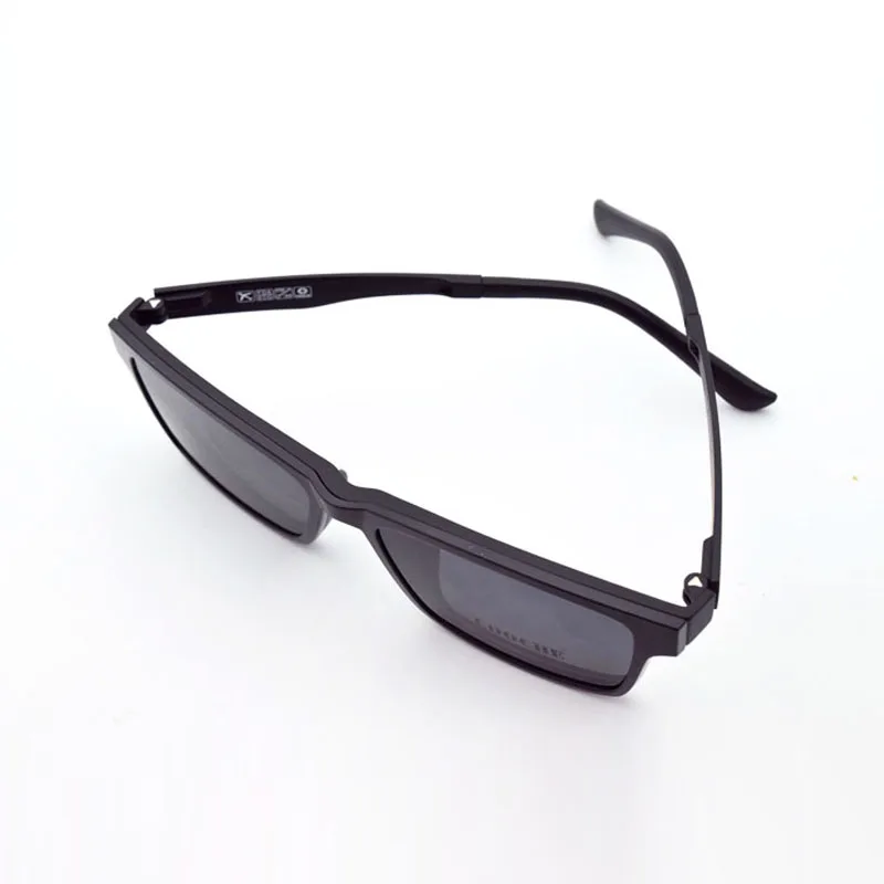 Мужские очки с полной оправой, очки ночного видения, оправы, подходящие к магнитному зажиму, солнцезащитные очки, близорукость, радиация, поляризационные, PEL2076