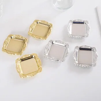 

24PCS Baby shower table decoration square plastic plate first birthday party favor supply baby shower decoration