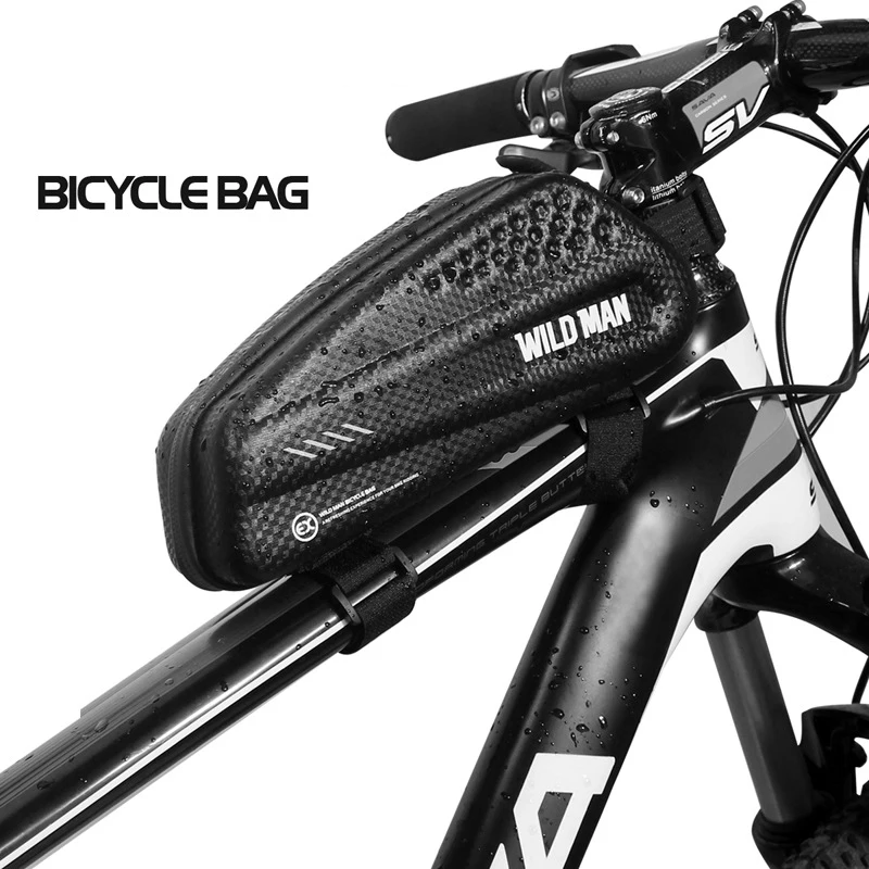 Дикий человек велосипедный Топ труба передняя балка сумка Mtb дорожный Велоспорт Анти давление шок непромокаемый мешок Аксессуары для велосипеда