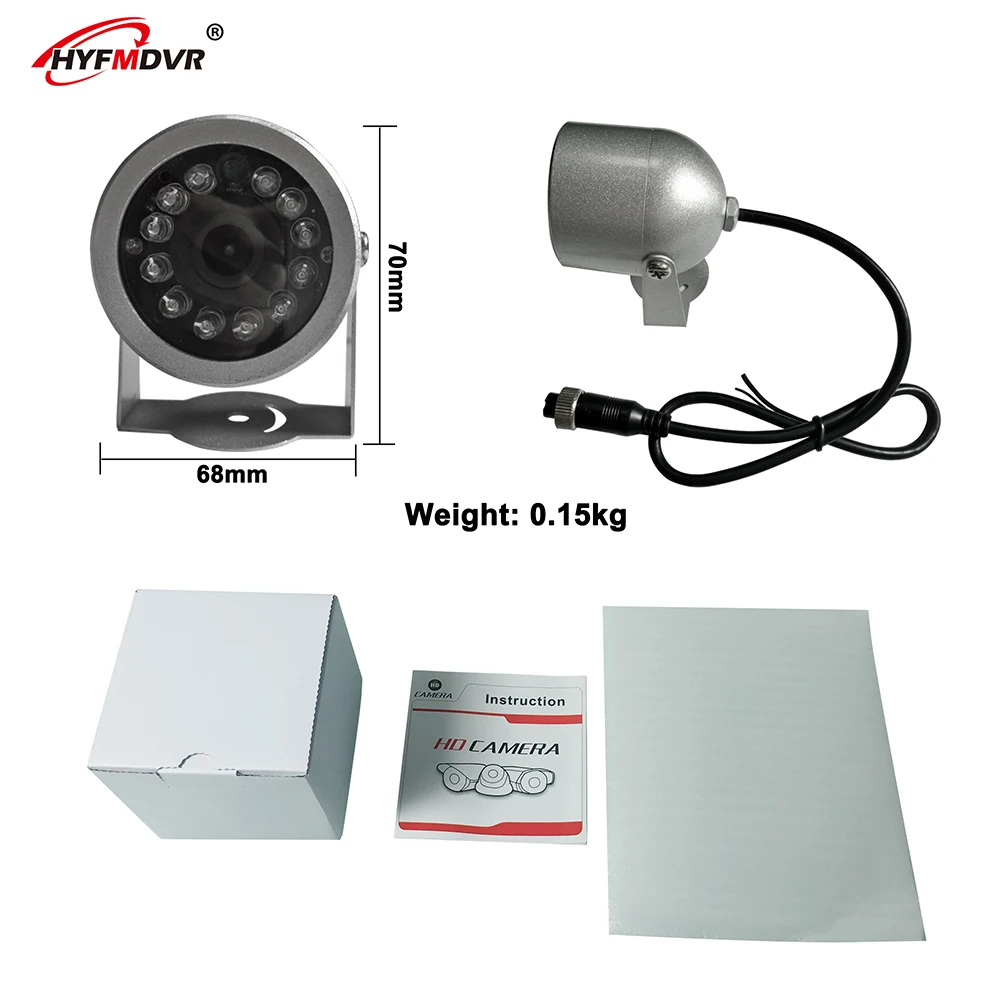 HYFMDVR CMOS 420TVL/CMOS 800TVL/SONY 600TVL HD пиксель инфракрасного ночного видения Автомобильная камера экскаватор/ферма локомотив/автобус