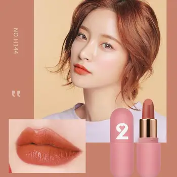 

3Pcs Liquid Lip Gloss Set Mini Capsule Velvet Lip Glaze Moisturizing Waterproof Non Stick Cup Long Lasting Lipgloss