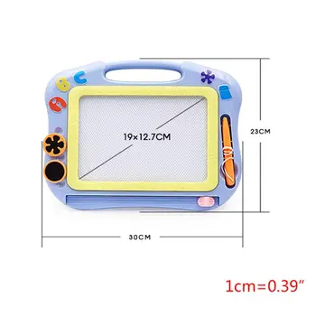 

Doodle Board Colour Magnetic Drawing Scribbler and Writing Board Toy for Kids 72XC