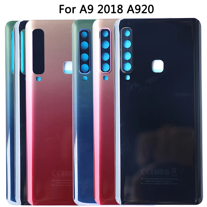 Новый чехол с аккумулятором A920 для SAMSUNG Galaxy A9 2018 задняя крышка задним стеклом и