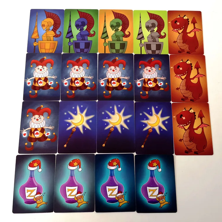  Sleeping Princess Children's Puzzle Toy Sleeping Queen Sleeping Queen's Table Game Card Parent-Chil