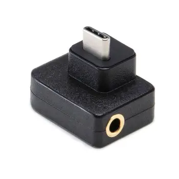 

For Osmo Action Sports Camera Stylish Appearance Reasonable Structure Portable Mini Durable Charging Audio Adapter