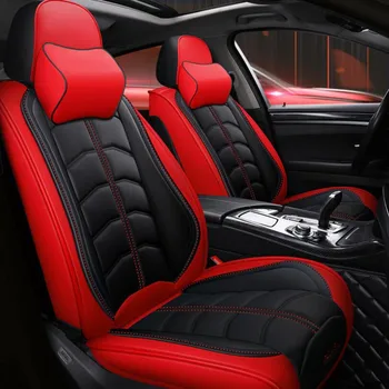 

High Quality PU Leather car seat cover For Toyota Yaris Prius C Nissan NV200 ( Front + Rear ) 5-seat Seat cushion