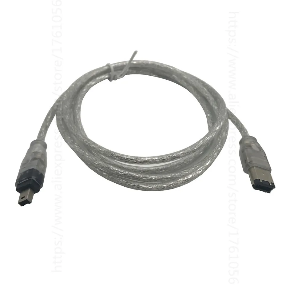 5FT FireWire IEEE 1394 кабель 6 Pin to 4 Pin папа-папа dv-кабель 4-контактный 6-контактный кабель FireWire шнур 1,5 м