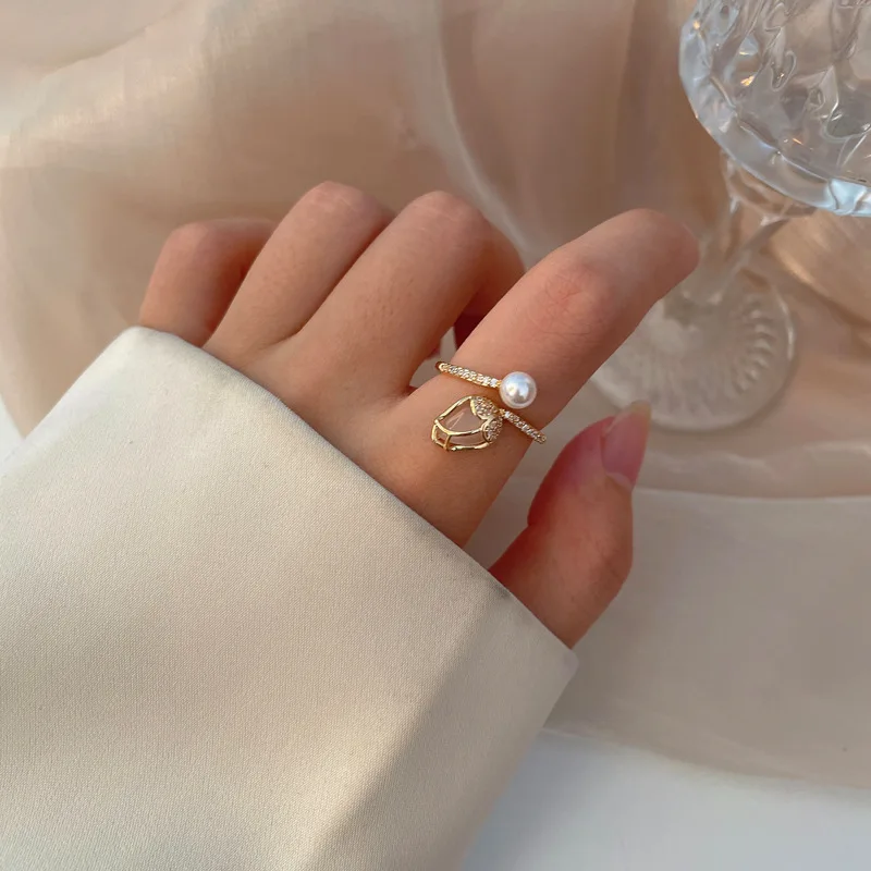 Женское кольцо на указательный палец Lotus Rring светильник ЦО в японском и