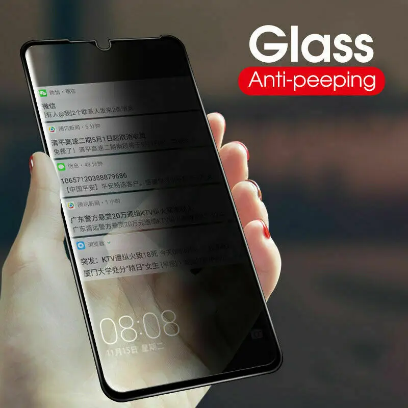Rsionch 9D антишпионское закаленное стекло для Xiaomi Redmi Note 7 8 K20 Pro защита экрана на Redmi 8 K20 Pocophone F1