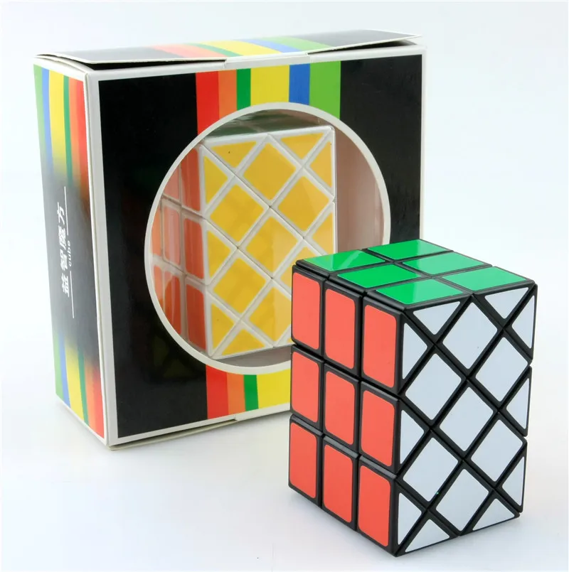 Diansheng Чехол-кубик 3x3, Магическая головоломка, древняя двойная Рыбка, IQ, головоломка-головоломка, обучающая игрушка