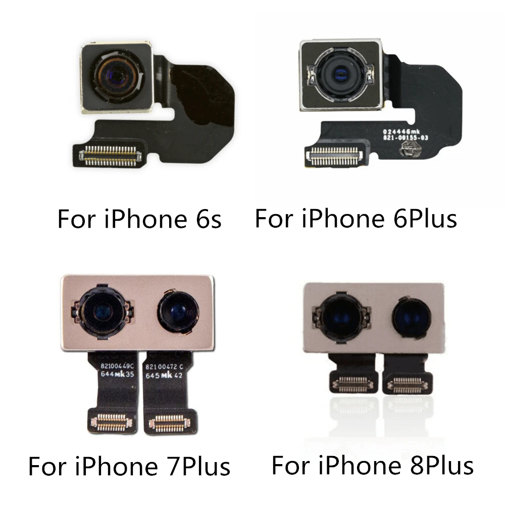 Back Camera For iphone 5S 6 6s 7 8 plus x XR XS XS max Back Camera Rear Main Lens Flex cable Replacement parts Back Camera For iphone 5S 6 6s 7 8 plus x XR XS XS max Back Camera Rear Main Lens Flex cable Replacement parts