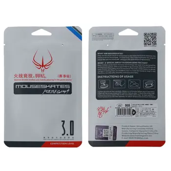 

2 Set Hotline Games Mouse Feet Mouse Skates Gildes for Steelseries Rival 3 Mouse